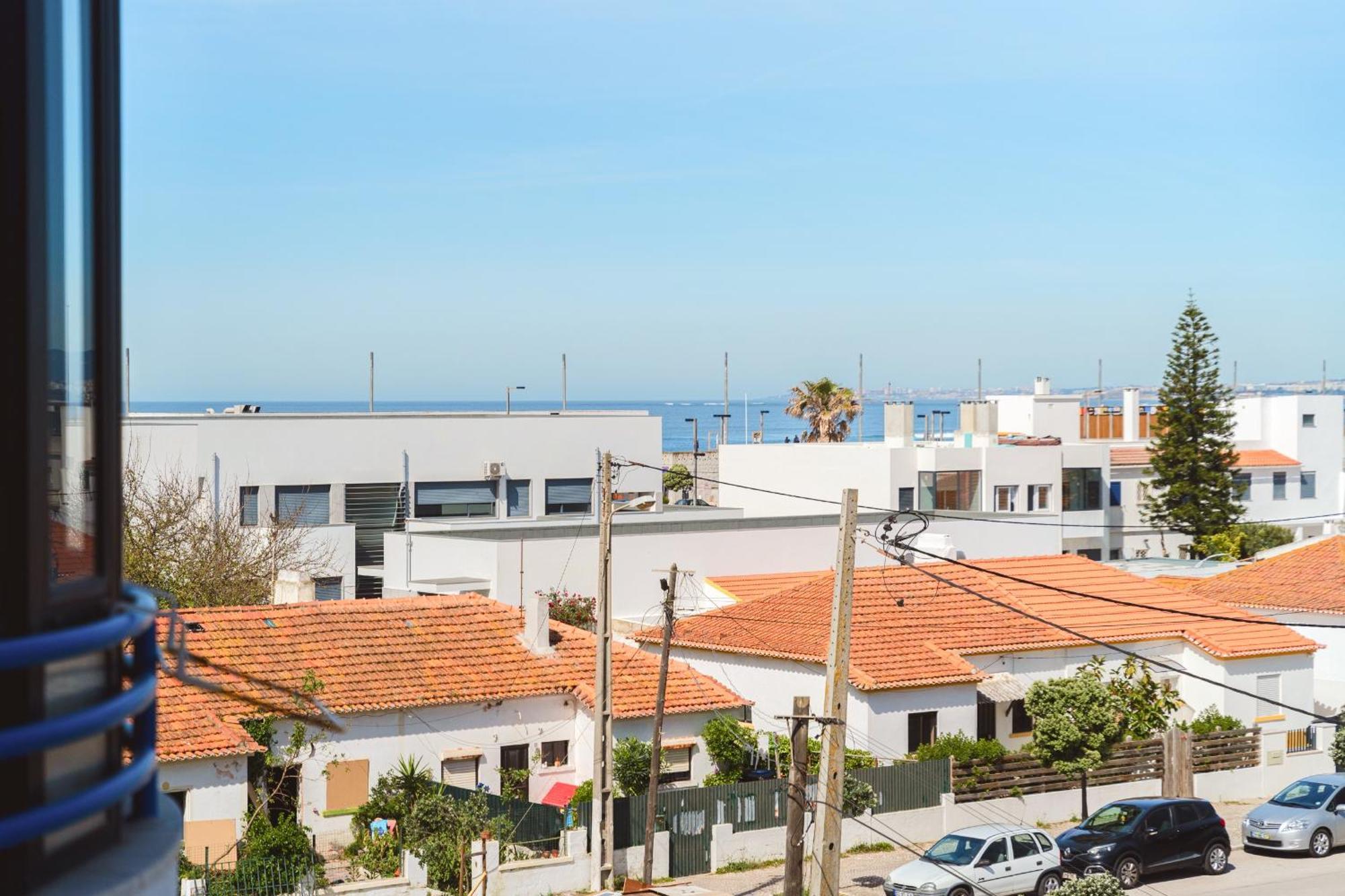 Sea View & Sundown, 150M From The Beach And Surf Spots Кошта-да-Капаріка Екстер'єр фото